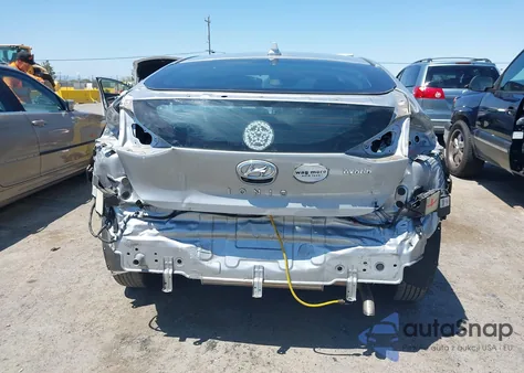 2020 Hyundai Ioniq Hybrid Se z USA, uszkodzony, nr VIN KMHC75LC4LU239829
